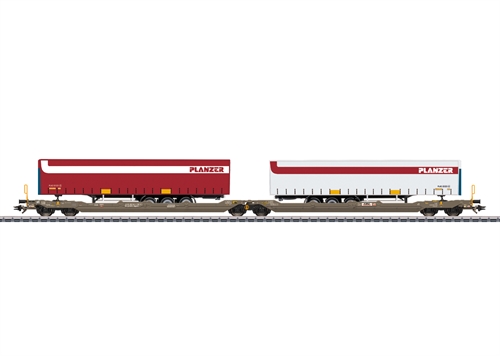 Märklin 47475 Double pocket wagon Sdggmrss, COMING NEW 2026