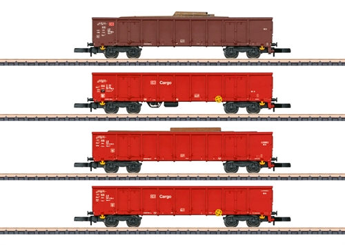 Märklin 82542 High-sided wagon set Eanos, GAUGE Z