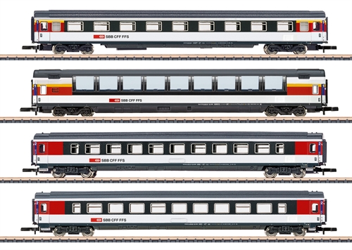 Märklin 87663 Passenger Car Set, EP VI, GAUGE Z