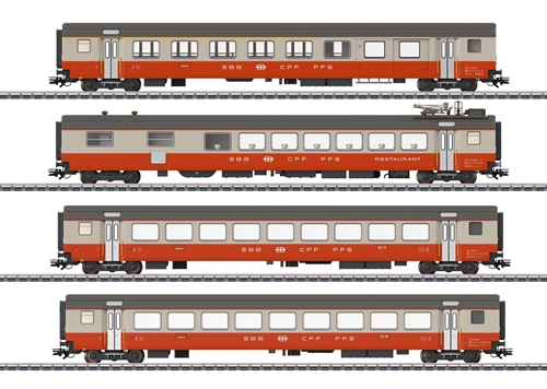Märklin 42190 Swiss Express passenger car set