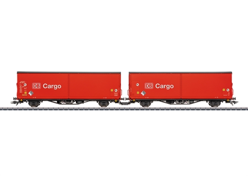 Märklin 48230 Large-capacity sliding-wall wagons as a double unit, Hirrs-tt 325 – Upcoming New Item 2026