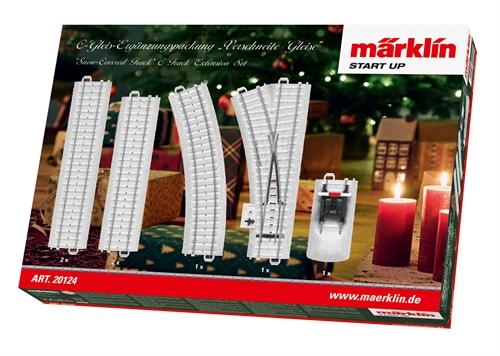 Märklin 20124 Märklin Start up - C-Track Supplement Pack "Snowy tracks"
