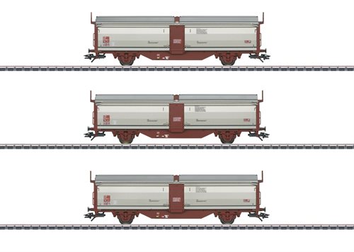 Märklin 47303 Schiebedach-/Schiebewandwagen-Set Tbis, ep IV, KOMMENDE NYHED 2023