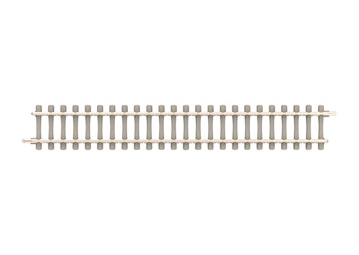 Minitrix 14590 Übergangsgleis mit Betonschwellen 104,2 mm, KOMMENDE NYHED 2023