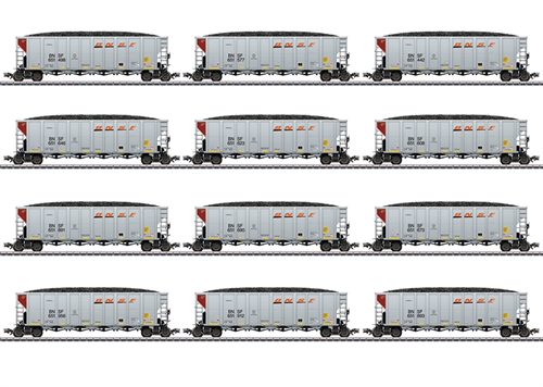 Märklin 45666 Hopper Car set BNSF, 12 cars, ep VI