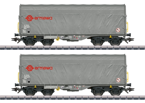Märklin 47230 Sliding tarpaulin wagon set, COMING NEW 2026