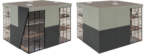 Faller 130156 Office Building, H0