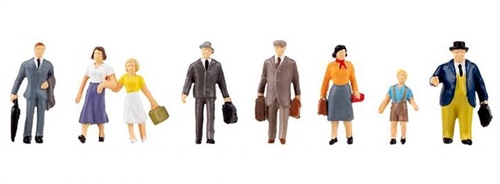 Faller 151614 Travelers, eight figures, H0