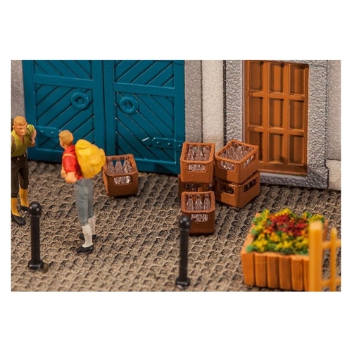 Faller 180953 Soda crates with bottles, 4 pieces - Construction set, H0