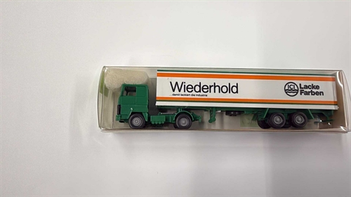 Wiking 24540 Ford Truck with Wiederhold Trailer, H0