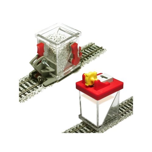 Proses H0-03 Avanceret ballast lægger vogn og lim applikator sæt, H0/00, NYHED 2019