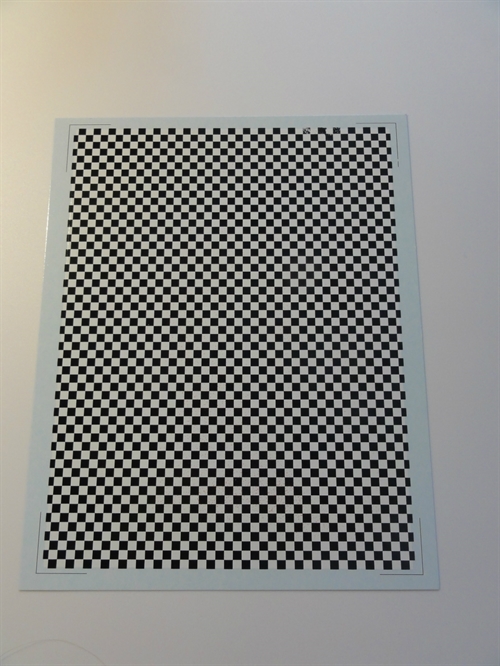 DMC Decals SP-071 Checkered pattern, black and clear 1/24 - 1/32 - 1/43