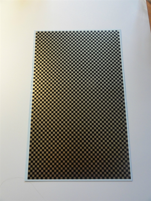 DMC Decals SP-075 Checkered gold/black 1/24 - 1/32 - 1/43