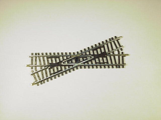 Märklin 2259 Krydssporskifte 168,9 mm. / 22,3 grader.