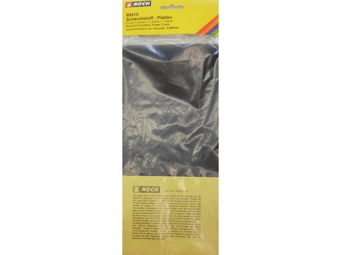 Noch 99415 Foam Mats, 200 x 150 x 3 mm, 3 pcs