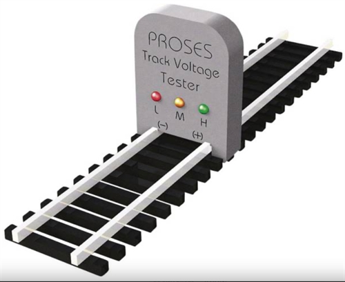 Proses PVT-001 Track Power Tester for 2-Rail Operation/Trix, N and 00 Gauge