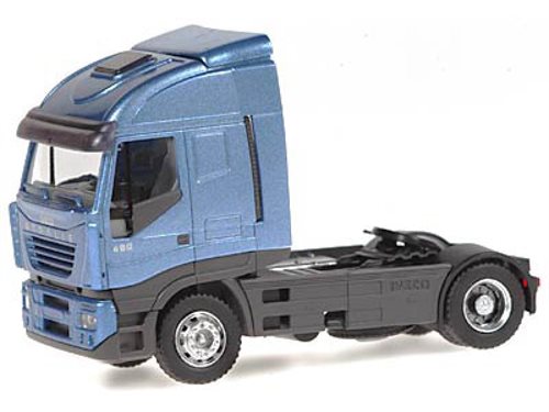 Rietze 60804 Iveco Stralis, blue, H0