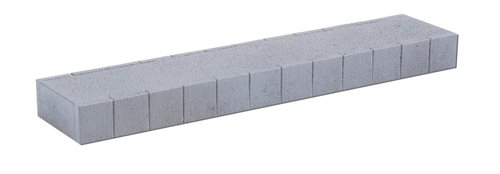 Noch 66012 perron til Märklin C-skinner, 18 cm lang, 3,8 cm bred og 1,5 cm høj, ep III-IV H0 NYHED 2020