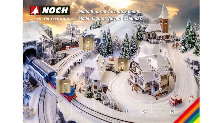 Noch 36997 Figure Advent Calendar, GAUGE N