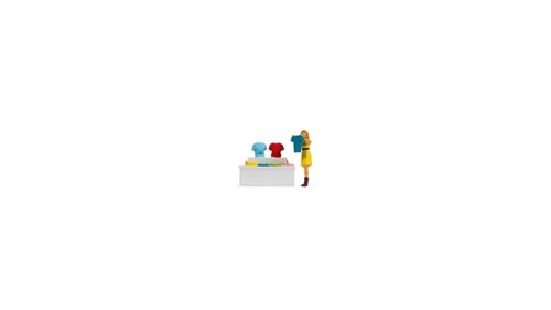 Noch 16508 Small Scenes, Shopping for Clothes, H0