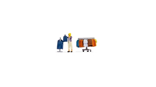 Noch 16509 Small Scenes, Shopping for Clothes, H0
