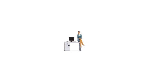 Noch 16517 Small scenes, in the office, H0