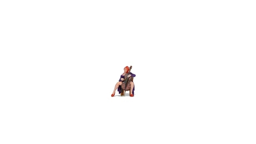 Noch 10410 Cellist, 3D printed, H0