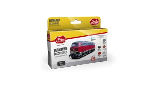 Ammo By MIG 4601003 German DB locomotives, Epoch V, color set