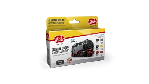 Ammo By MIG 4601005 German DRG-DB steam locomotive, era II, color set