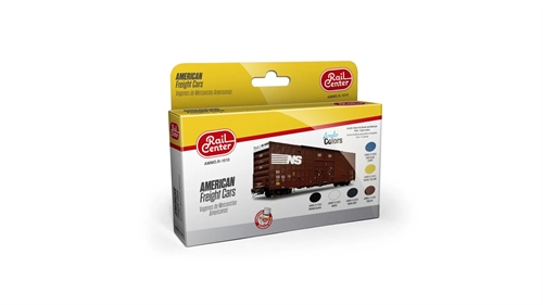 Ammo By MIG 4601010 American freight cars, paint set