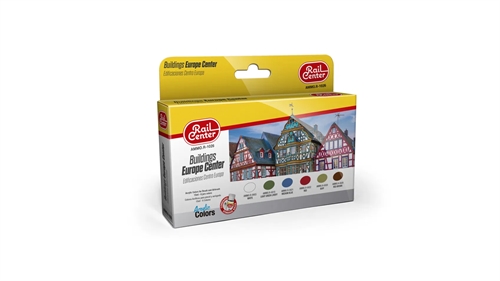 Ammo By MIG 4601026 Central European Buildings, Color Set