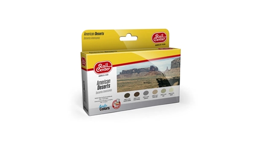 Ammo By MIG 4601030 American Desert, color set
