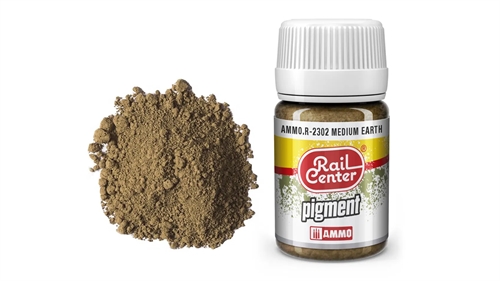 Ammo 2302 Medium Brown Earth, pigment, 35 ml