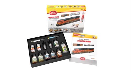 Ammo 4601201 American Locomotives, Weathering and Aging, Patination Set
