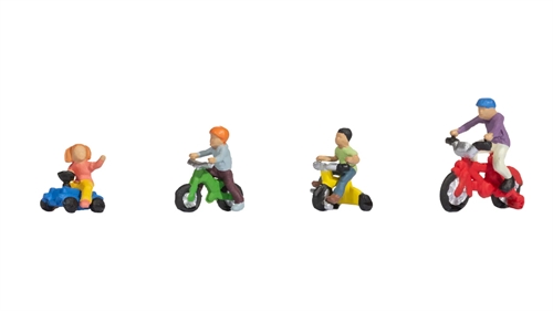 Noch 15908 Children on Children's Vehicles, H0