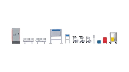 Noch 14827 Platform accessories, H0