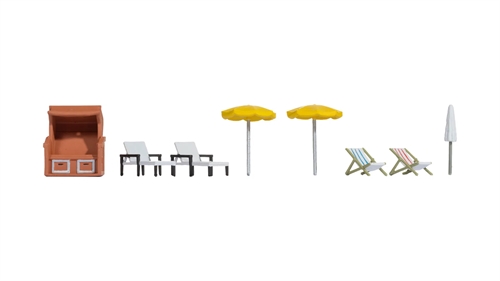 Noch 14844 Beach accessories, H0