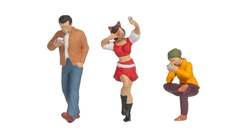 Noch 16609 Funny Scenes "Smartphone Zombies" H0