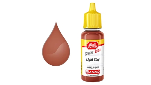 Ammo By MIG 2407 Light Clay, Matte, Shader, 17 ml