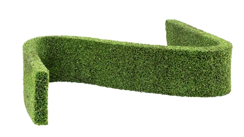 Noch 21518 Hedge, light green 4 cm high, 2 pieces 50 cm long