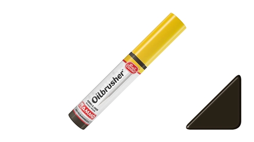 Ammo R-2608 Oilbrusher, Grease Black, 10 ml