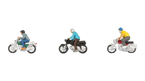 Noch 15907 Moped Drivers, H0