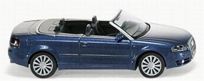 Wiking 1320230 Audi A4 Cabriolet metallic blue, H0