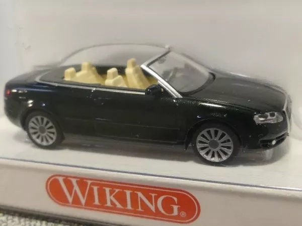 Wiking 1320130 Audi A4 Cabriolet, black, H0