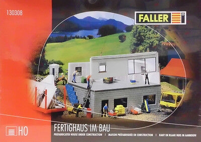 Faller 130308 House under construction, H0