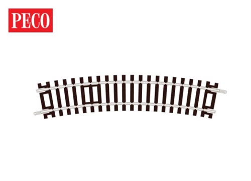 Peco ST-220 No. 1 Radius Standard curve, 371 mm, Code 100, H0