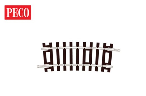Peco ST-222 No. 1 Radius half curve, 371 mm, Code 100, H0