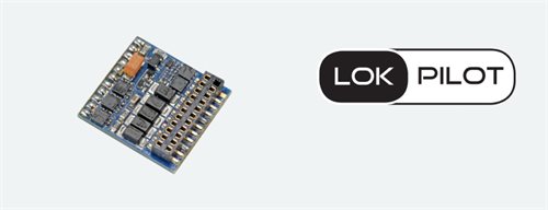 ESU 59210 LokPilot 5 Fx DCC/MM/SX, 8-pin NEM652, H0 gauge, 0