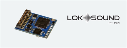 ESU 58219 LokSound 5 Fx DCC/MM/SX/M4 »Blank Decoder«, 21MTC NEM660, with speaker 11x15mm