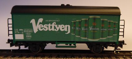 Märklin 4415.675 Two-axle freight car, Bryggeriet Vestfyen